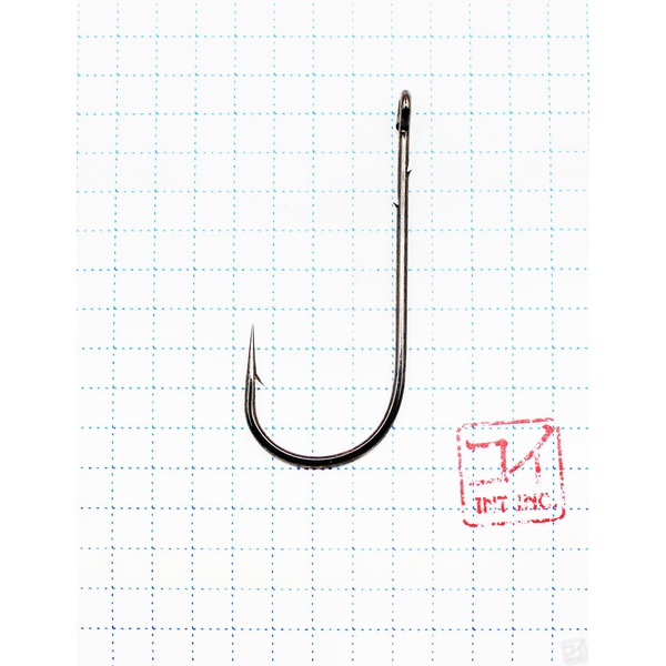 Крючок офсетный KOI Round Bend Worm (NB, 10 шт) №5/0