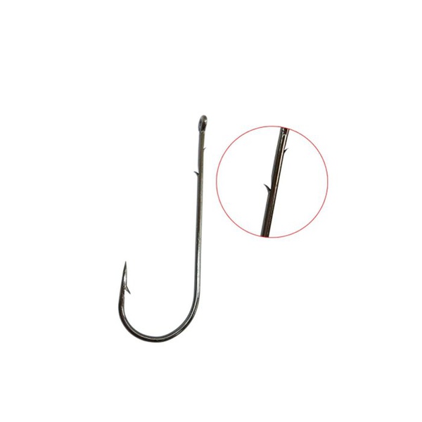 Крючок офсетный KOI Round Bend Worm (NB, 10 шт) №5/0