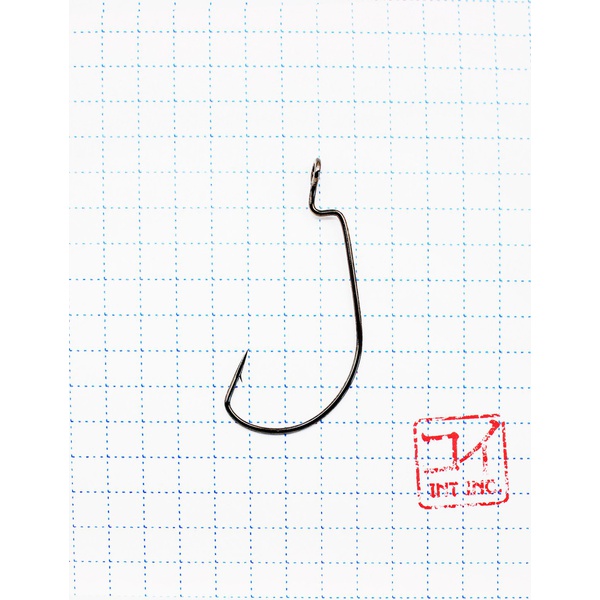 Крючок офсетный KOI Wide Range Worm (NB, 10 шт) №1