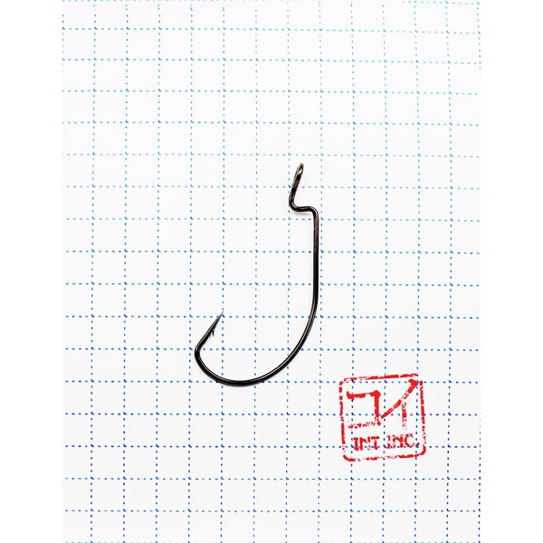 Крючок офсетный KOI Wide Range Worm (NB, 10 шт) №2