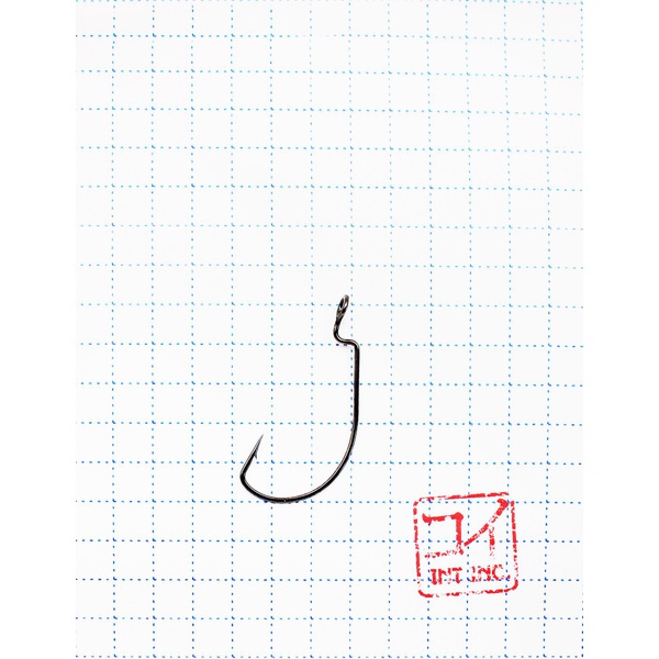 Крючок офсетный KOI Wide Range Worm (NB, 10 шт) №8