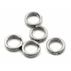 Заводное кольцо Namazu Ring-A (цв. Cr, 10 шт) р.1. Фото 1