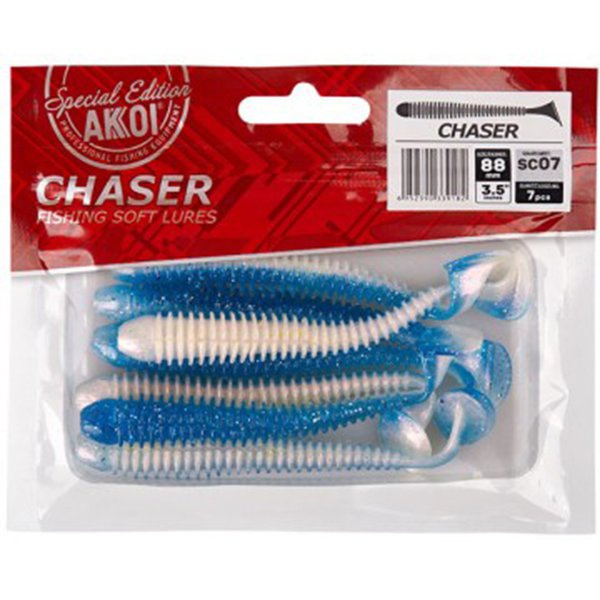 Приманка Akkoi Chaser 88 мм силиконовая (10 шт) SC07