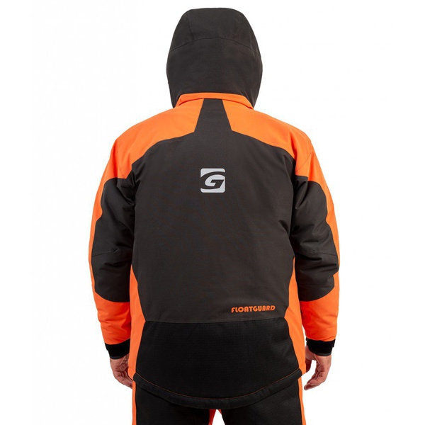 Костюм зимний Graff 215-О-В-11 (поплавок) чёрно-оранжевый