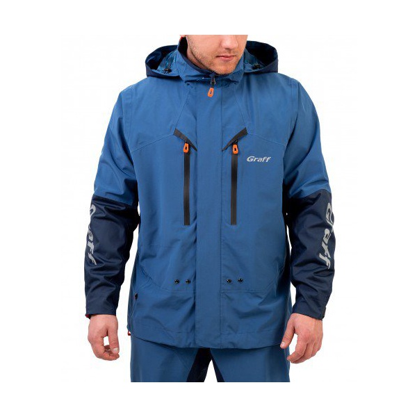 Костюм демисезонный Graff 606-В-1/706-В-1 сине-голубой