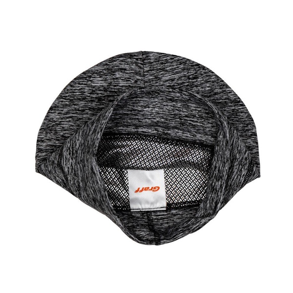 Шапка Graff 100-8-P термоактивная чёрно-серый меланж