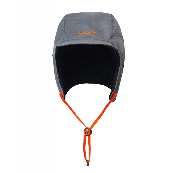 Шапка зимняя Graff 119-O-B-2 серый