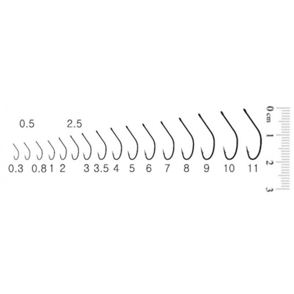 Крючок Rubicon Akitaki Sune-Ring KH10074 (10 шт) №2.5