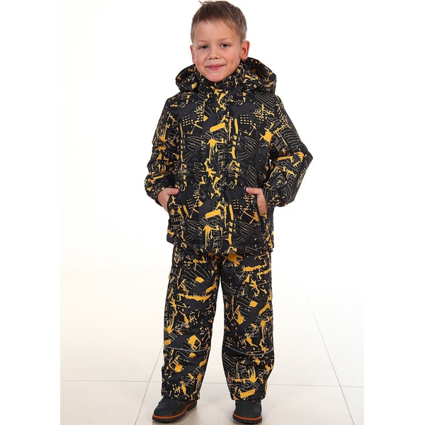 Костюм детский Горизонт Олимпик черный/желтый