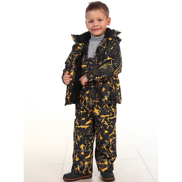 Костюм детский Горизонт Олимпик черный/желтый