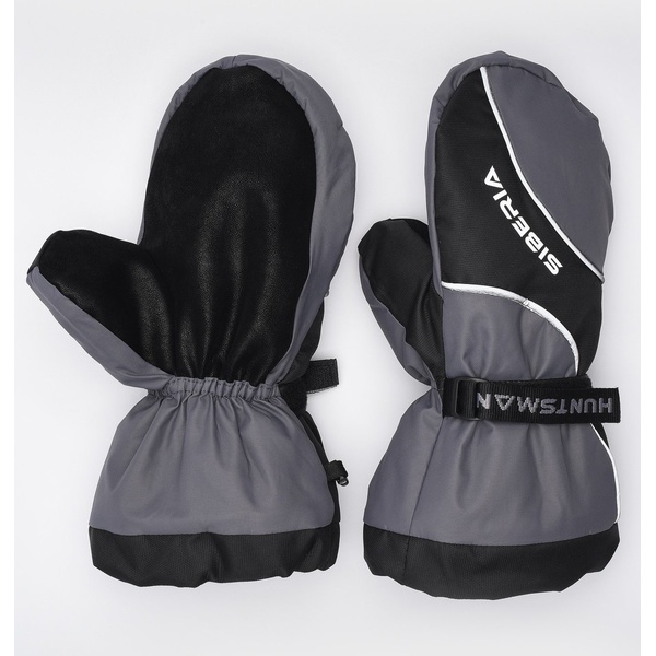 Рукавицы Huntsman Siberia серый/чёрный, тк. Breathable