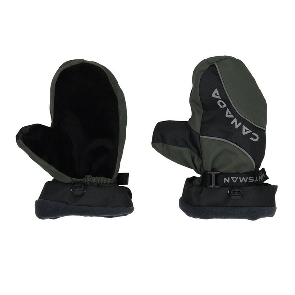 Рукавицы Huntsman Канада хаки/графит, тк. Cat's Eye