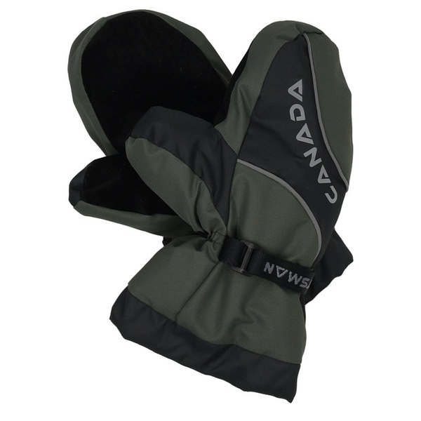 Рукавицы Huntsman Канада хаки/графит, тк. Cat's Eye