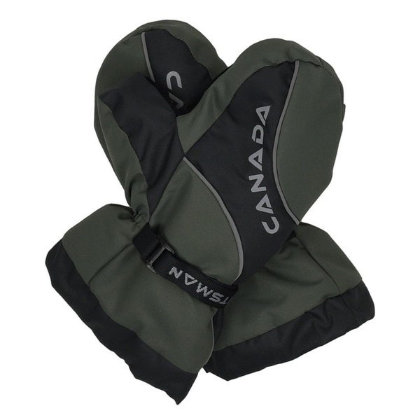 Рукавицы Huntsman Канада хаки/графит, тк. Cat's Eye