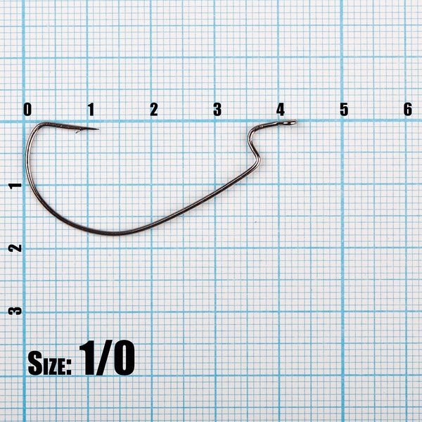 Крючок офсетный Akkoi Triumph Invincible №1/0; 5 шт