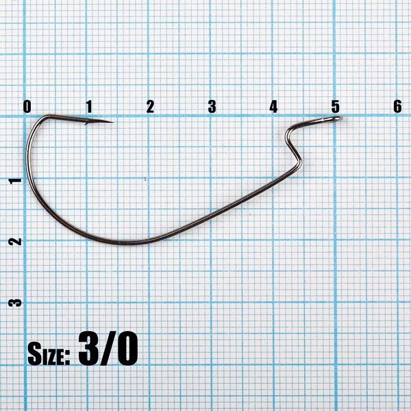 Крючок офсетный Akkoi Triumph Invincible №3/0; 5 шт