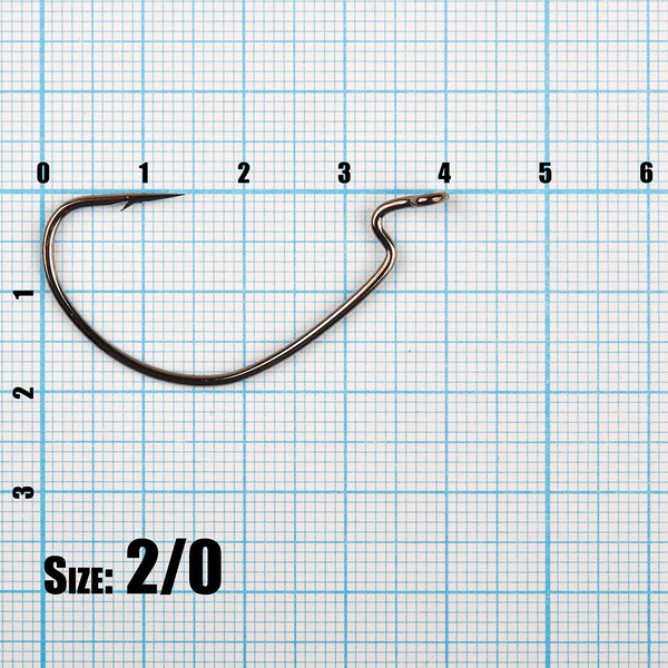 Крючок офсетный Akkoi Triumph Strongest №2/0; 5 шт