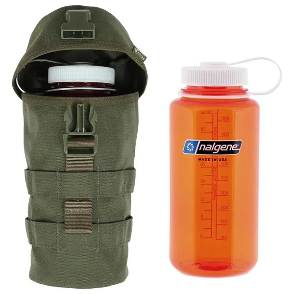 Подсумок Сплав под бутылку Nalgene 1л черный