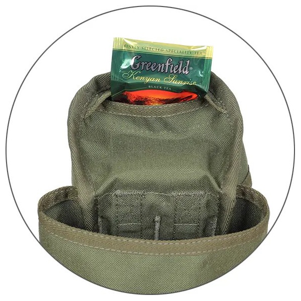 Подсумок Сплав под бутылку Nalgene 1л черный