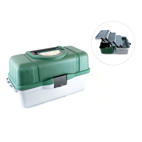 Ящик рыболовный Следопыт с 3-мя подъемными полками