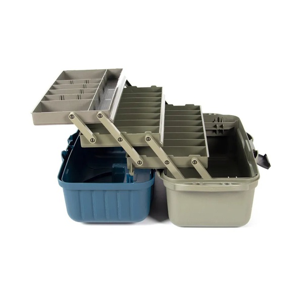 Ящик рыболовный Следопыт с 3-мя подъемными полками