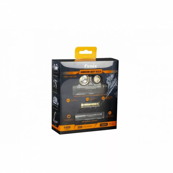 Набор Fenix HM65R LED Headlight + E01 V2.0
