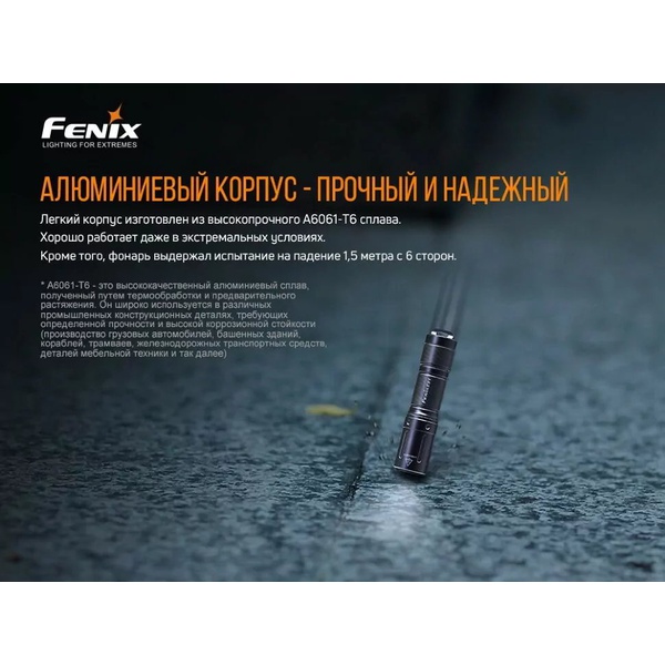 Набор Fenix HM65R LED Headlight + E01 V2.0