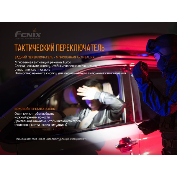 Набор Fenix PD36R LED Flashlight + E01 V2.0