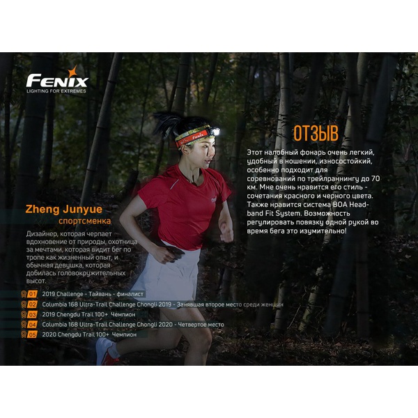 Фонарь налобный Fenix HL18RT