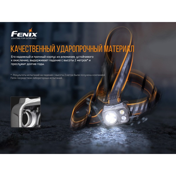 Фонарь налобный Fenix HP25RV2.0