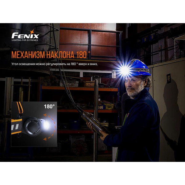 Фонарь налобный Fenix HM70R