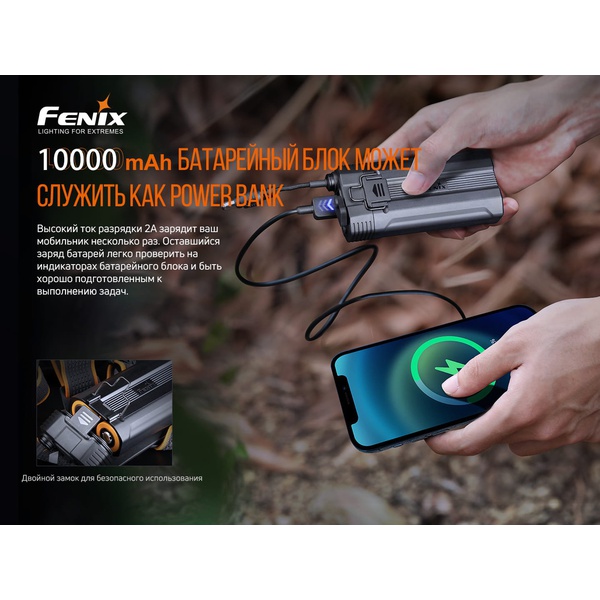 Фонарь налобный Fenix HP30R V2.0