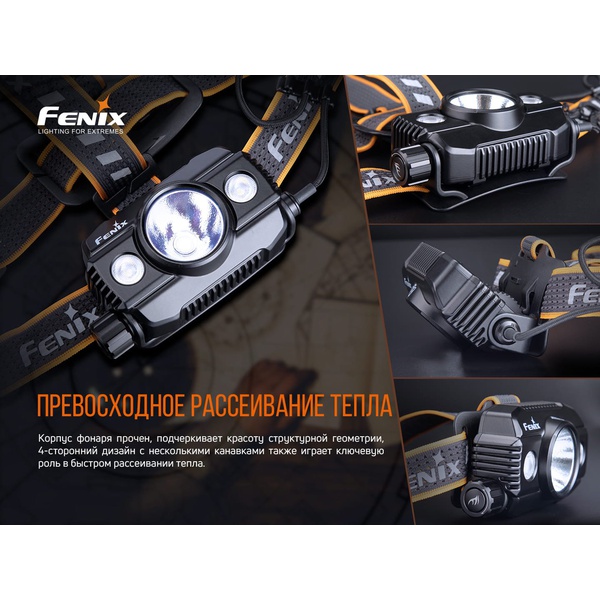 Фонарь налобный Fenix HP30R V2.0