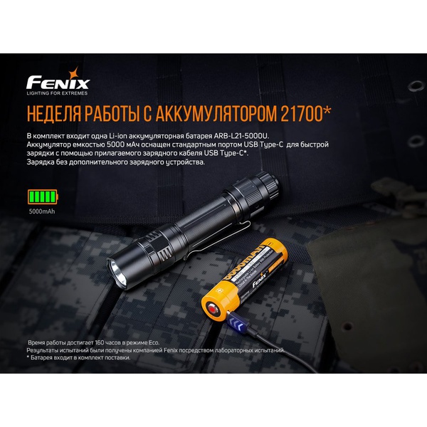 Фонарь Fenix PD36TAC LED