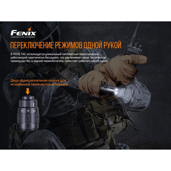 Фонарь Fenix PD36TAC LED