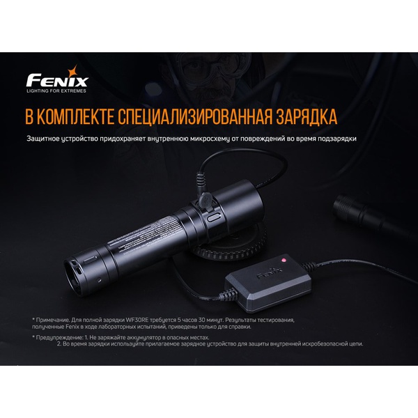 Фонарь Fenix WF30RE