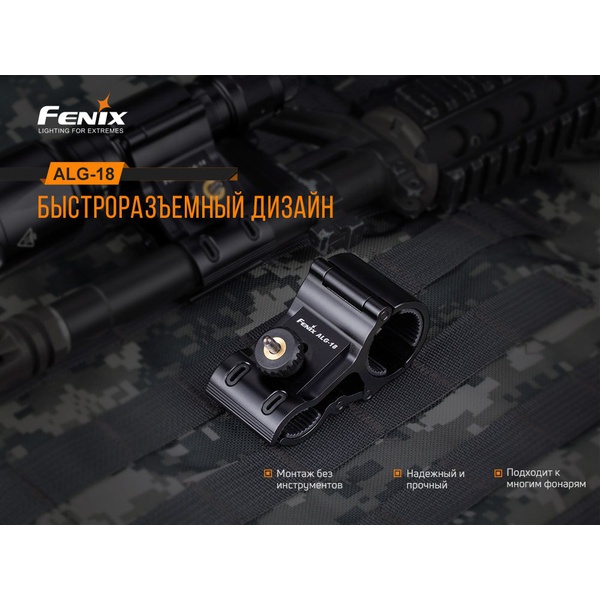 Крепление на оружие для фонарей Fenix ALG-18