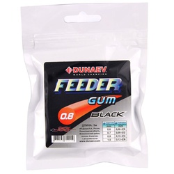 Фидергам Dunaev Feeder Gum Black, 0,8 мм