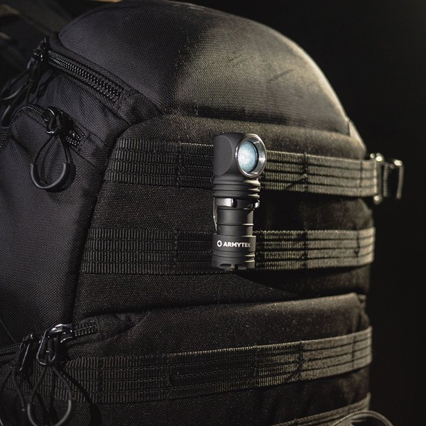 Мультифонарь ArmyTek Wizard C1 Pro Magnet USB чёрный, (1000лм, хол. свет, аккумулятор)