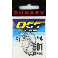 Крючок Dunaev Offset Worm 601 # 4