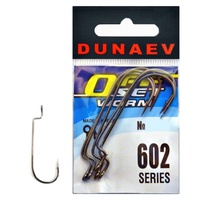 Крючок Dunaev Offset Worm 602 # 5/0