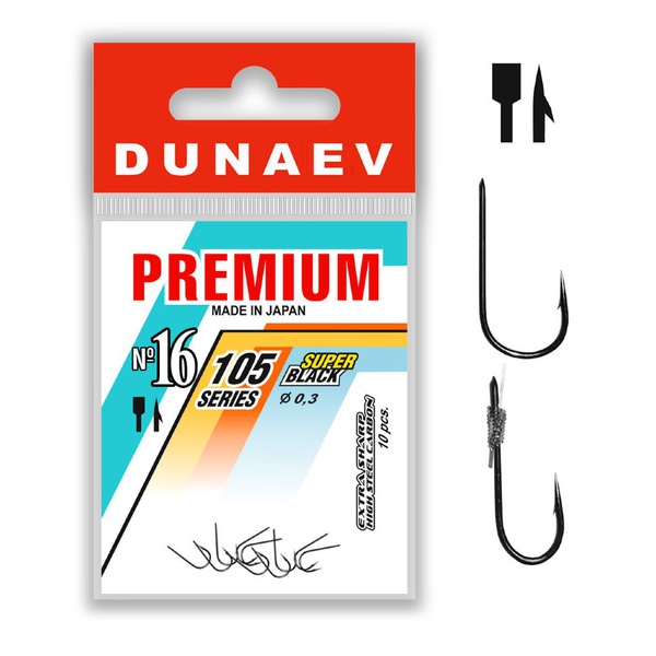 Крючок Dunaev Premium 105 # 16