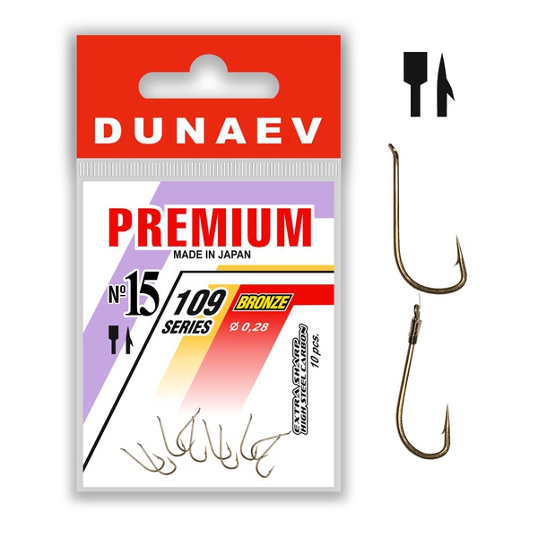Крючок Dunaev Premium 109 # 15