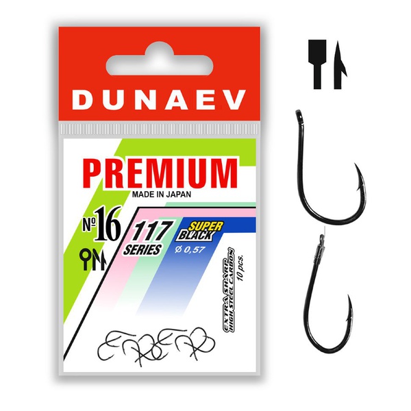 Крючок Dunaev Premium 117 # 16