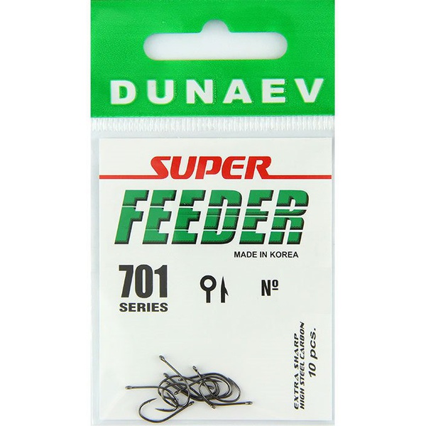 Крючок Dunaev Super Feeder 701 # 10