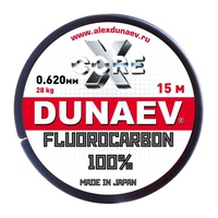 Леска Dunaev Fluorocarbon 15 м 0,620 мм