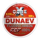 Леска Dunaev Fluorocarbon Red 100 м 0,128 мм. Фото 1