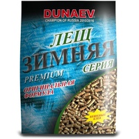 Прикормка Dunaev iCe Пеллетс 0,9 кг Лещ, 4 мм