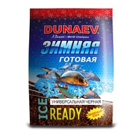 Прикормка Dunaev iCe-Ready 0,5 кг Универсальная Чёрная