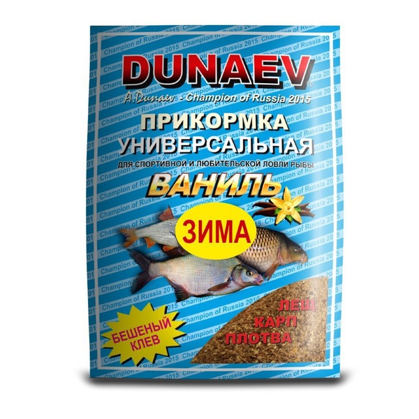 Прикормка Dunaev iCe-Классика 0,75 кг Ваниль